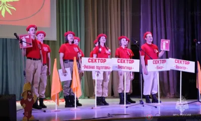 В Орле прошёл финал областного конкурса дружин юных пожарных