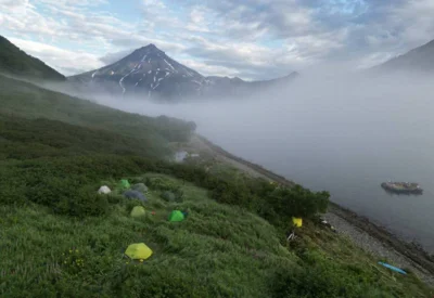 Фото 6. Наши — на Камчатке