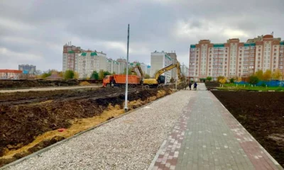 В Орле завершается строительство выезда из Зареченского микрорайона