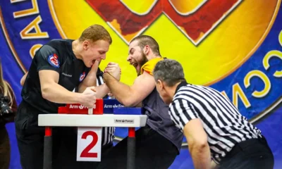 Семь медалей завоевали орловцы на домашнем турнире по армрестлингу