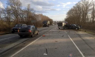 Под Орлом в массовом ДТП погиб водитель «Нивы»