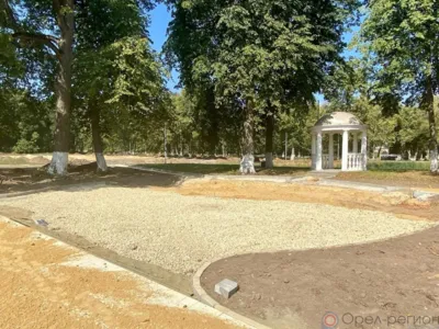 Открытие парка Шеншиных в Мценском районе запланировано на октябрь текущего года