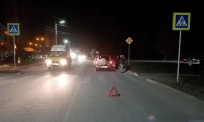 Орловчанка госпитализирована после наезда автомобиля