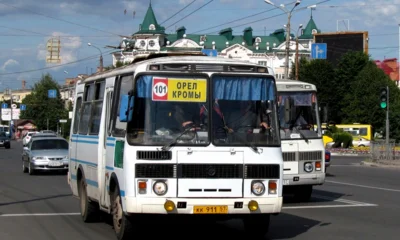 Водитель автобуса «Орёл — Кромы» попался на нарушении