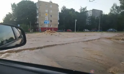 Из-за прорыва трубопровода без воды остались порядка 100 тысяч орловцев