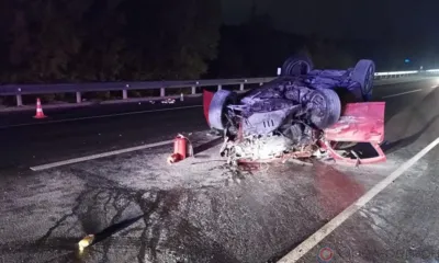 При лобовом столкновении автомобилей на орловской трассе погибла 52-летняя женщина
