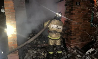 В СНТ «Пламя» под Мценском сгорела дача