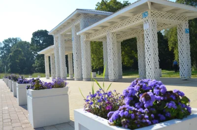 Фото 1. Проект входной группы парка Шеншиных в Мценском районе стал лучшим на всероссийском конкурсе