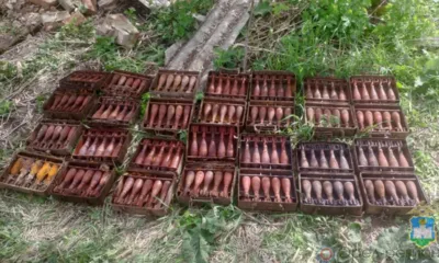 Орловец хранил в погребе 140 миномётных мин времён ВОВ