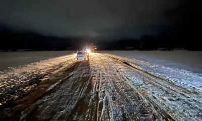 На орловской трассе Lada врезалась в стоящий ВАЗ и сбила пешехода