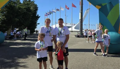 Фото 1. Сборная муниципальных районов Орловской области приняла участие во Всероссийском марафоне «Земля спорта»