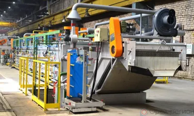 На Орловском сталепрокатном заводе запустили новое оборудование