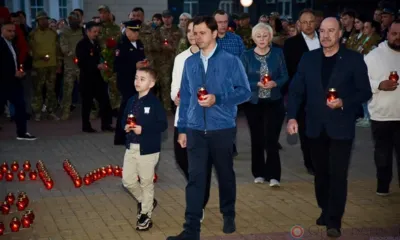 Орловцы в 4 часа утра зажгли свечи в память о погибших в Великой Отечественной войне