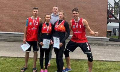 Орловцы стали призёрами третьего этапа чемпионата ЦФО по пляжному волейболу