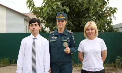 Семиклассник Образцовской школы Орловского МО Матвей Мизгин во время пожара спас маму и двух младших сестрёнок