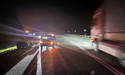 На трассе Орёл-Тамбов Lada врезалась в фуру