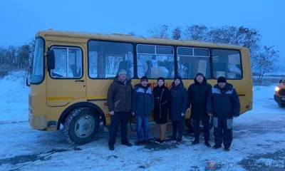 Орловщина передала школьникам Троицкого района ЛНР автобус