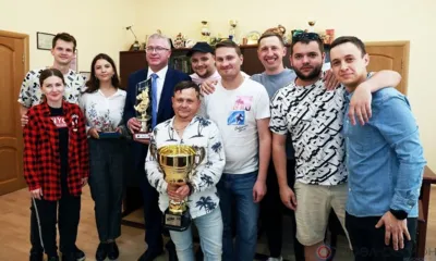 Команда КВН «Ровеньки» привезла в Орёл Большого КиВиНа в золотом и кубок «УТРО»