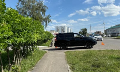 В Орле Toyota сбила 13-летнего велосипедиста