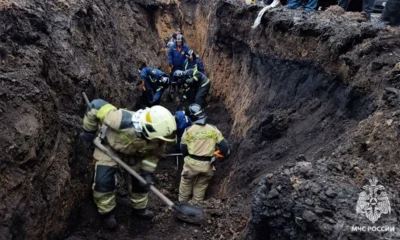 В Орле при обрушении грунта в траншее погиб рабочий