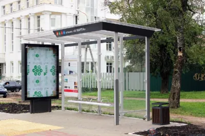 В Орле до конца года появятся 17 новых остановочных павильонов