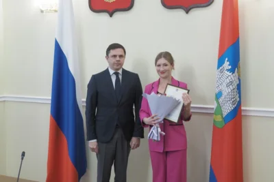 Фото 1. В День российской печати в Орле чествовали работников СМИ