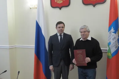 Фото 3. В День российской печати в Орле чествовали работников СМИ