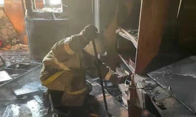 При пожаре в многоквартирном доме в Мценске погиб мужчина