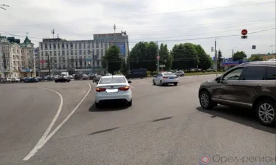 В Орле ученик автошколы попал в ДТП