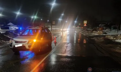 Орловчанка попала под колëса Kia Sportage