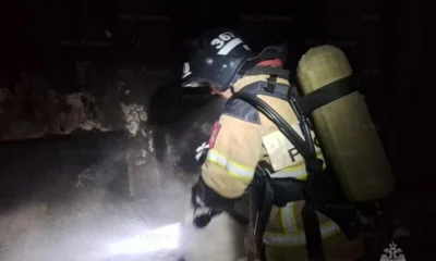 При пожаре в Мценске погибла женщина, 6 человек спасены и 15 эвакуированы