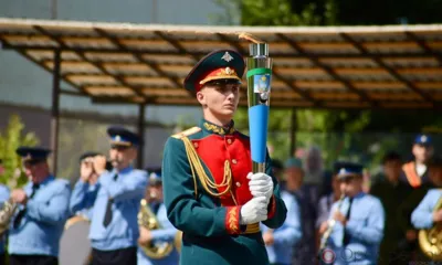 В Глазуновском районе Орловской области зажгли Вечный огонь