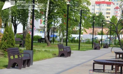 В Орле завершили благоустройство аллеи Металлургов