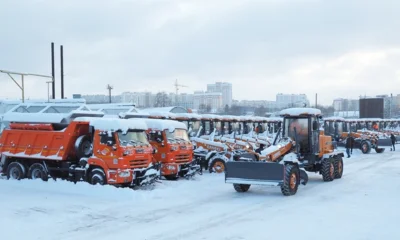 260 единиц спецтехники задействовано для зимнего содержания орловских автодорог