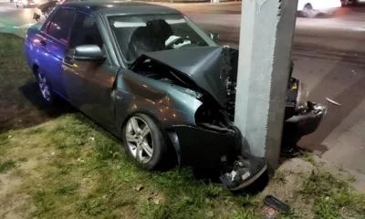 17-летний орловец сел за руль автомобиля и спровоцировал ДТП