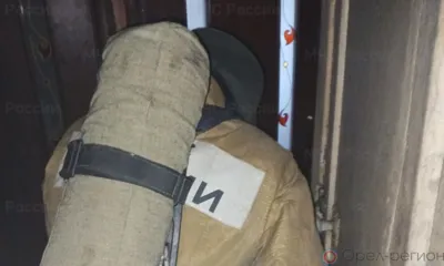 В Кромском районе пожарные спасли троих человек