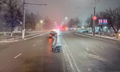 В Орле ВАЗ-2104 сбил велосипедиста