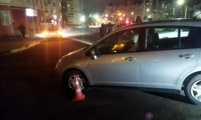 В одном из дворов Орла Nissan наехал на пешехода