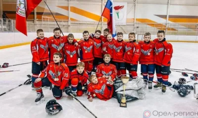 Юные орловские хоккеисты приехали с победой из Белоруссии