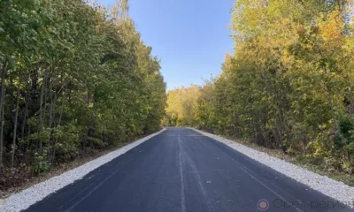 Завершён капремонт автодороги Колпна - Белый Колодезь Первый - Просека