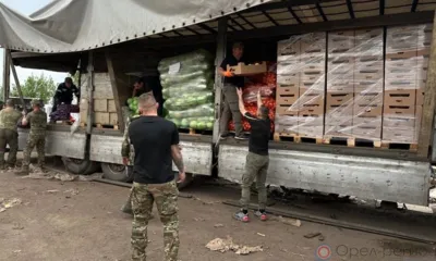 Орловщина доставила в зону СВО по 20 тонн воды и овощей