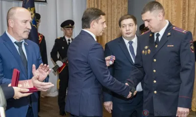 В Орле сотрудников органов внутренних дел поздравили с предстоящим праздником