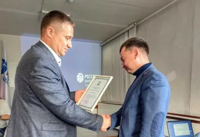 Начальник Ливенского РЭС Дмитрий Малыгин получил благодарность от ректора Орловского ГАУ