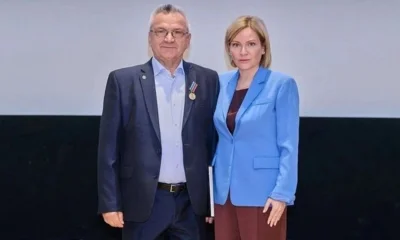 Орловский художник Анатолий Костяников награждён медалью Александра Твардовского