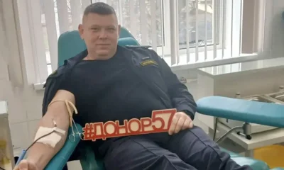 Орловские приставы пополнили банк крови почти на пять литров
