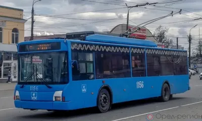 В Орле завтра остановят троллейбусное движение до Выгонки