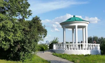 В Орле на Дворянке скоро начнётся установка ротонды и балюстрады