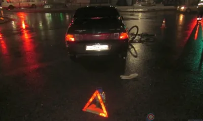 В Орле ВАЗ-2112 и велосипедист не поделили дорогу