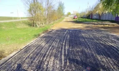 В Шепино Орловского МО капитально ремонтируют дорогу по ул. Центральной