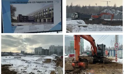 В д. Жилина Орловского МО возобновились работы по строительству школы